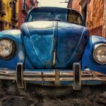 car vintage volkswagen old vehicle blue 49516 pxhere.com