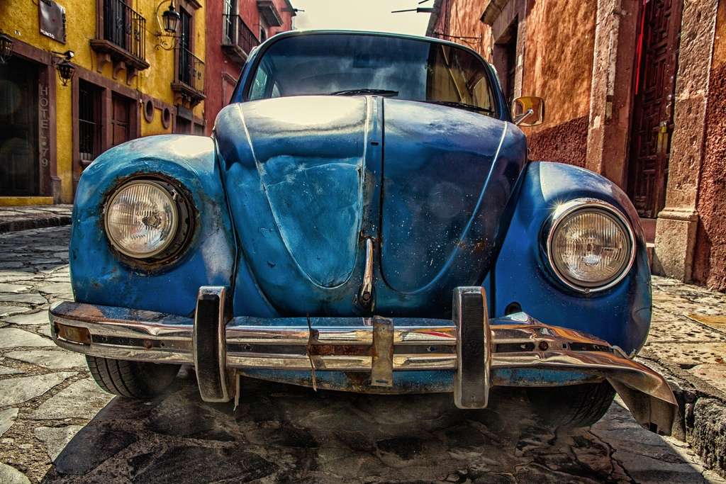 car vintage volkswagen old vehicle blue 49516 pxhere.com